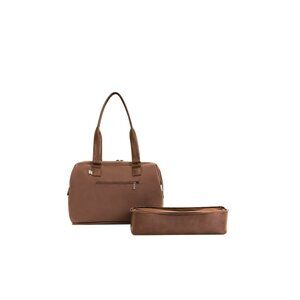 New Beis Travel Tote Weekender Bag in Maple